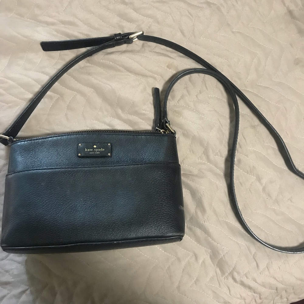 Black Kate spade crossbody bag